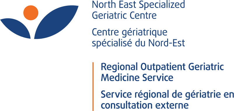 Logo du service régional de gériatrie en consultation externe Logo du service régional de gériatrie en consultation externe